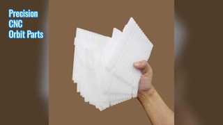 Präzisions-CNC-Bearbeitung von Orbit-Kunststoffteilen