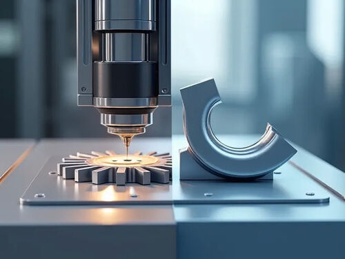 Letzter Firmenblog über Stanz gegen Bearbeitungseffizienz gegen Präzision bei der Metallformung