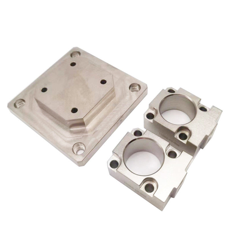 Chrome Coated Anodized Aluminum Laser Service for Low Volume CNC Machining Part Customized Color