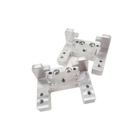 Chrome Coated Anodized Aluminum Laser Service for Low Volume CNC Machining Part Customized Color