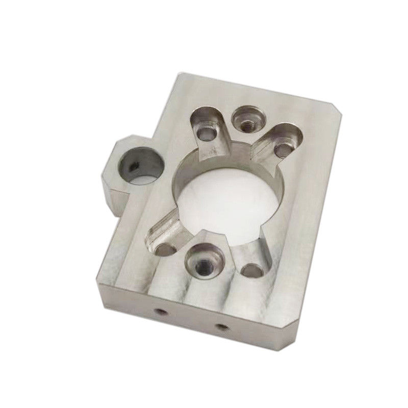 Chrome Coated Anodized Aluminum Laser Service for Low Volume CNC Machining Part Customized Color