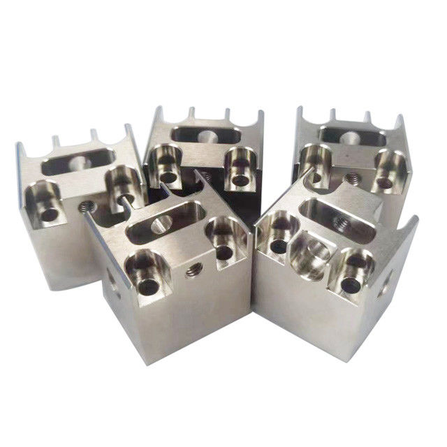 Stainless Steel and Aluminum CNC Machining Parts with High Precision and Customized Color