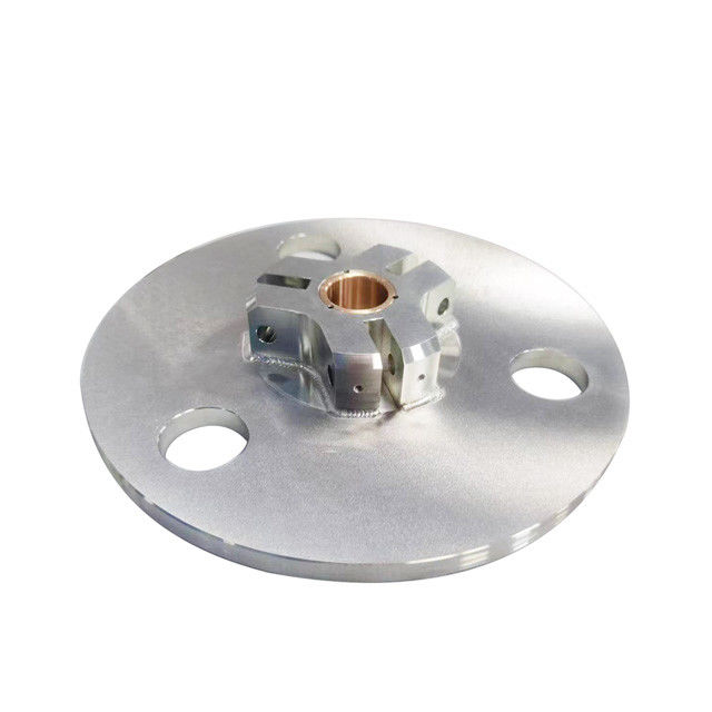 5 Axis CNC Machining Custom Aluminum Parts with Chrome Finish as Requested