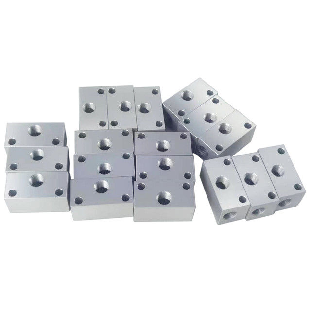 Customized Color CNC Aluminium Component Metal Machining Parts with Deburring Process