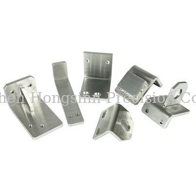 Präzision 0,01 mm Toleranz Custom Aluminiumröhrenkneifen und Blechmetallbeugen Teile mit CNC-Bearbeitung