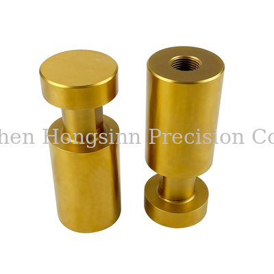 Guter Preis Precision CNC Lathe Parts with +/-0.005mm Tolerance and Customized Color Anodizing Surface Treatment Online